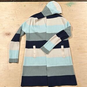 Carve Designs striped long cardigan